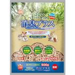 【ペット用】マルカン やさしいペーパーマット 消臭プラス 500g