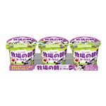 雪印メグミルク 牧場の朝ヨーグルト ぶどう 70g×3
