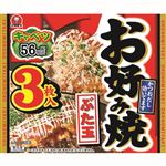 かねます食品 お好み焼 3枚入 540g