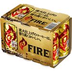 キリンビバレッジ ファイア挽きたて微糖 185g×6