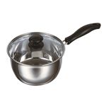 パール金属 レシェンテ 3層底ガラス蓋付 片手鍋 18cm
