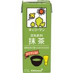 キッコーマンソイフーズ 豆乳飲料 抹茶 200ml 【4／26－29配送】