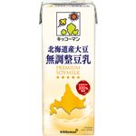 キッコーマン 北海道産大豆無調整豆乳 200ml