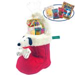 ウィズメタックフーズ スヌーピー クリスマス ブーツバッグ 菓子4個入