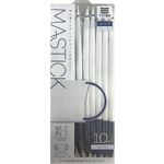 伊藤忠リーテイルリンク MASTICK ふつう ホワイト×ネイビー 10枚