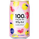 富永貿易 100％ カジューハイ ピンクグレープフルーツ 340ml