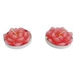 盆用品蓮の花 ローソク 2個入 B－831