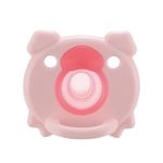 【3ヶ月頃～】リッチェル 吸せつラボオールシリコーン おしゃぶり ブタ