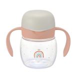 【8ヶ月頃～】Richell リッチェル トライ のみやすいコップマグ ピンクオレンジ