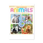 新日本カレンダー【2026年】イオン かわいい動物たちカレンダー 壁掛け NK‐104