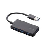 エレコム 4ポートUSB3.0ハブ コンパクトタイプ