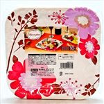 クリンプ スクエアプレート エキゾチックフラワー 23cm 10枚