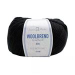 ウールブレンド 並太15（ブラック）