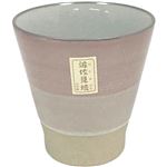 一龍陶苑 波佐見焼 カップ ビスクロール ピンク 300ml