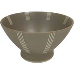 和山窯 波佐見焼 シャビーシック 茶碗 ブラウン