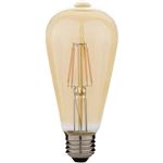 アイリスオーヤマ LEDフィラメント 琥珀調 キャンドル色40形 LDF4C－G－FK