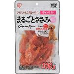 【ペット用】アイリスオーヤマ まるごとささみジャーキー やわらかミニ 100g