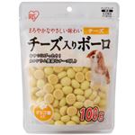 【ペット用】アイリスオーヤマ チーズ入りボーロ 100g