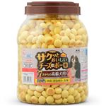 【ペット用】アイリスオーヤマ サクッとおいしい チーズ入りボーロ 高齢犬用 500g