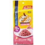 【ペット用】アイリスオーヤマ ヘルシーステップレトルト チキン・ささみと野菜 13歳以上用 70g×6個