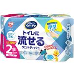 【ペット用】アイリスオーヤマ クリーンペットケア トイレに流せるウェットティシュ 70枚×2パック