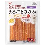 【ペット用】アイリスオーヤマ まるごとささみジャーキー細切り チーズ入り 100g