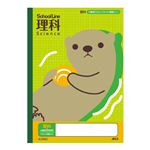 日本ノート アピカ スクールキッズ学習帳 動物柄 5ミリ方眼 理科 セミB5