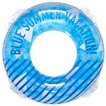 【プール用品】浮輪100cm ブルーライン