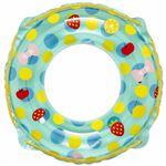 【プール用品】浮輪55cm ミントドット