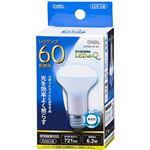 オーム電機 LED電球 レフランプ形 E26 昼光色 広角タイプ 60形相当 LDR6D－W A9