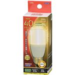 オーム電機 LED電球 T形 E26 電球色 40形相当 LDT4L－G IG92 06－3743