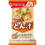 アサヒグループ食品 アマノフーズ いつものおみそ汁 とん汁 1食入