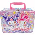 尾上萬 サンリオキャラクターズ手さげ缶 菓子2個入