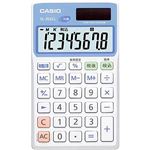 カシオ計算機 抗菌電卓 手帳タイプ 8桁 SL‐302CL‐N