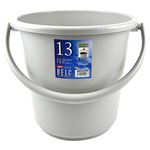 ベルクバケツ13L（ライトグレー）