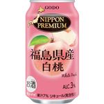 合同酒精 NIPPON PREMIUM 福島県産白桃 350ml