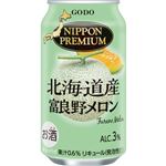 合同酒精 NIPPON PREMIUM 北海道産富良野メロン 350ml