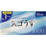 ジェクス スゴうす1000 3パック（12コ入）