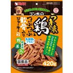 【ペット用】マルカン ゴン太のうま味鶏とつぶつぶ軟骨入りジャーキー 緑黄色野菜入り 420g