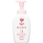 【泡タイプ】サラヤ arau.（アラウ）泡コンディショナー 500ml