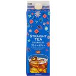 ジーエスフード ストレートティー 加糖 1000ml
