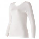 レディース ピースフィット WARM 長袖Tシャツ（オフ）サイズ M ※他サイズは詳細から選択