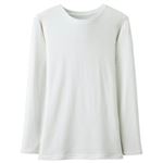レディース ピースフィット WARM コットン 長袖Tシャツ（オフ）サイズ M ※他サイズは詳細から選択