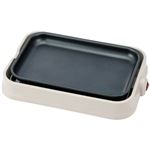 HOME COORDY 電気たこ焼き器2枚プレート グレージュ HC‐SM101