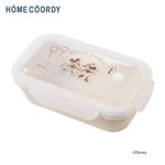 HOME COORDY ディズニー ふんわり盛れるシンプルランチボックス ミッキー＆ミニー アイボリー