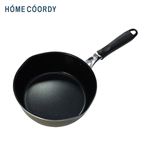 【ガス火対応】HOME COORDY 軽くて持ちやすい深型フライパン20cm グレージュ