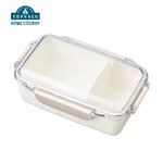 HOME COORDY しっかり食べられるランチボックス 650ml アイボリー