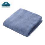 HOME COORDY 肌ざわりが選べる コンパクトバスタオル しっかり ネイビー 50×100cm