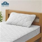 HOME COORDY やわらか水洗いガーゼまくらパッド グレー 45×65cm