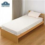 HOME COORDY 消臭・抗菌防臭 防水ベッドパッド アイボリー セミダブル